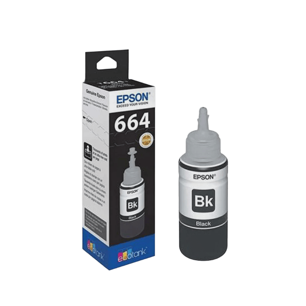 Epson T6641 Black Ink Bottle